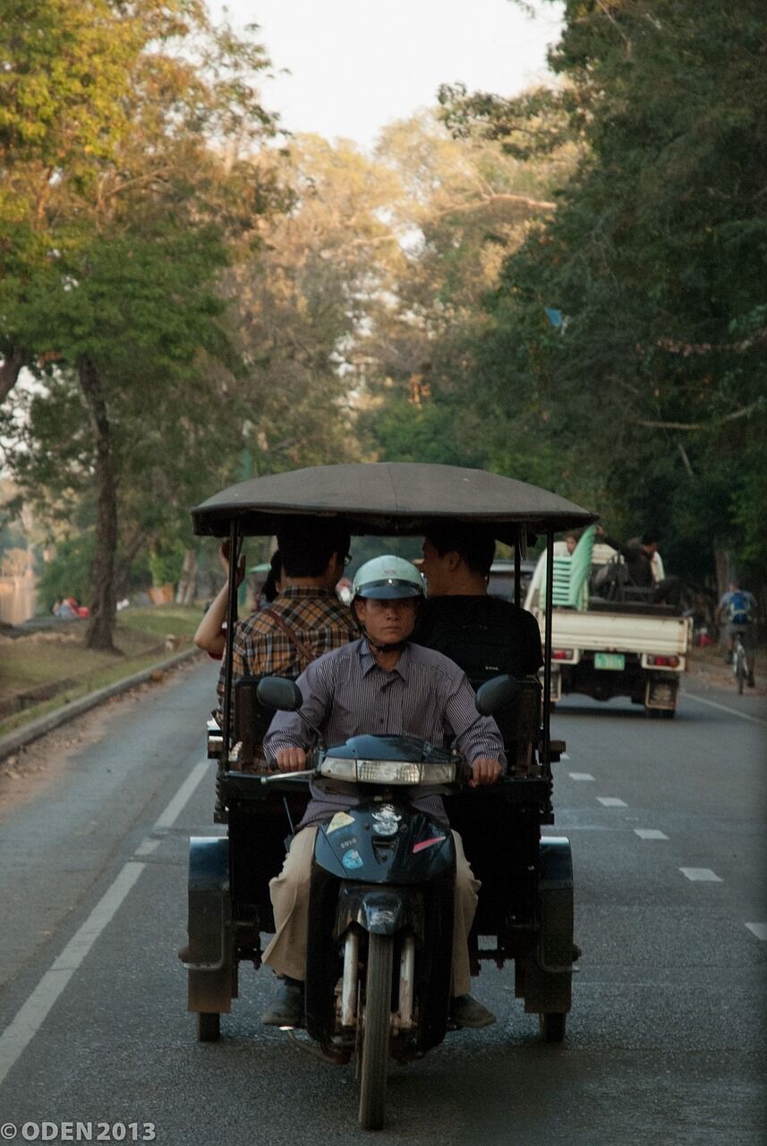 Tuk-tuk rickshaw